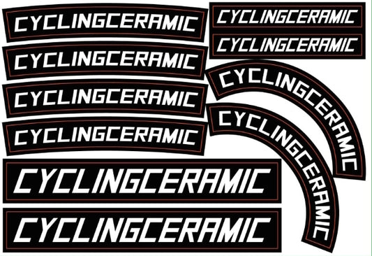 CyclingCeramic Sticker ark