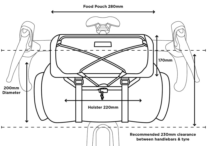 Restrap - BAR BAG - LARGE