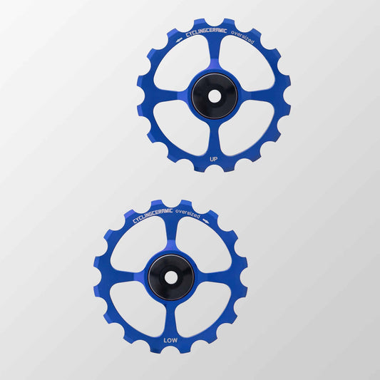 Oversized Pulley wheels 16T Blue