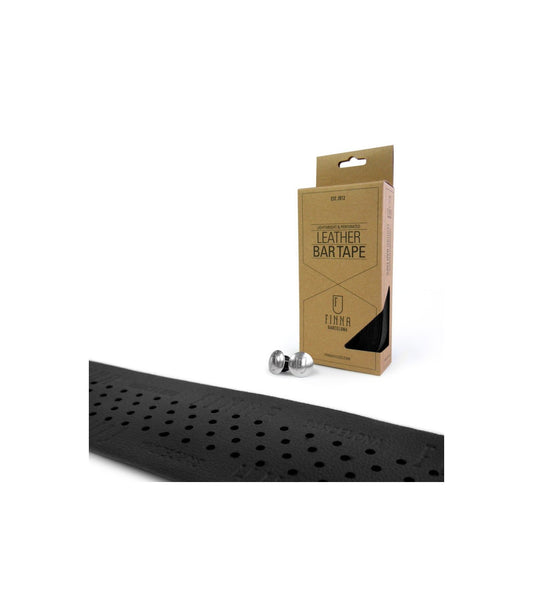 FINNA LEATHER BAR TAPE (BLACK)