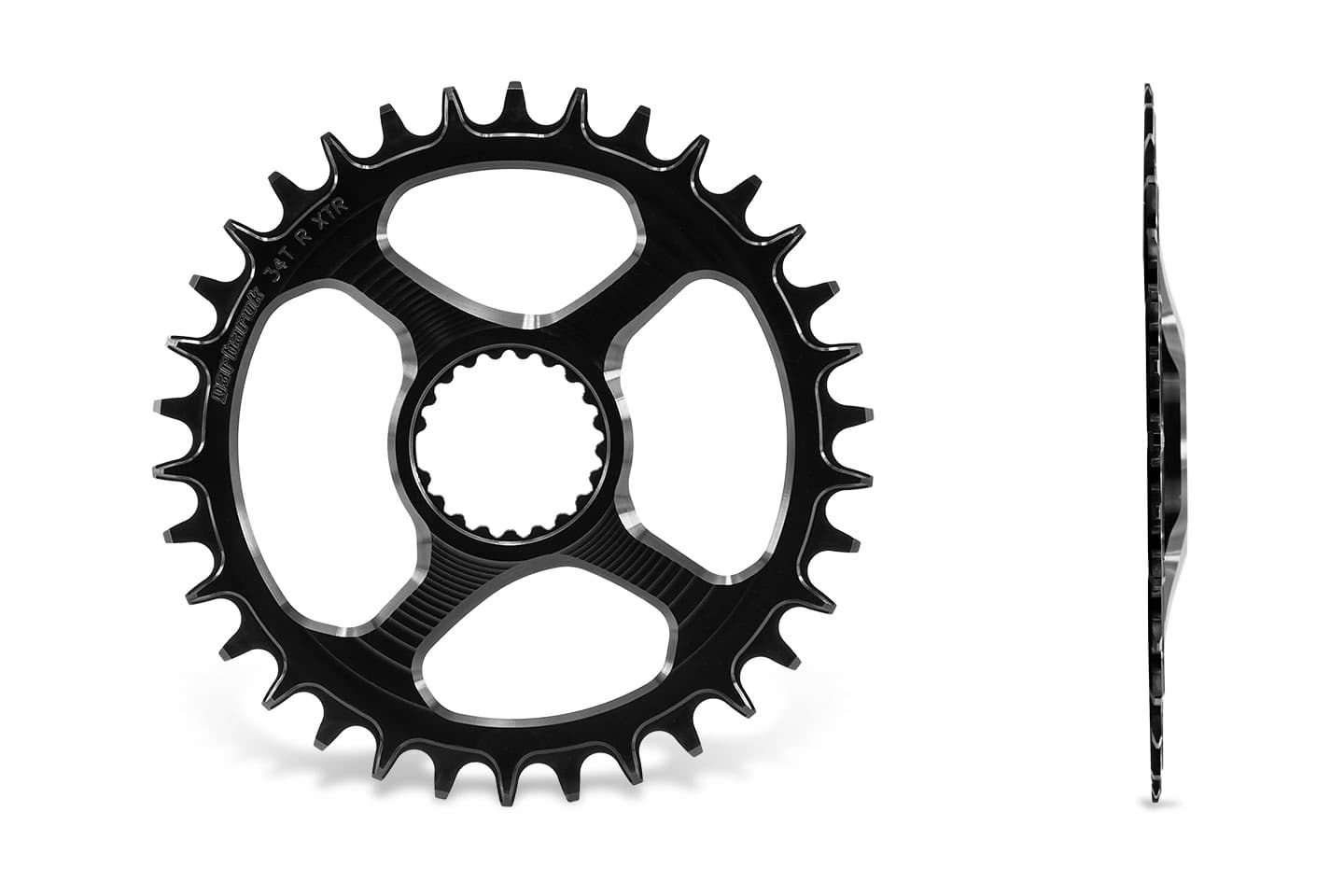 Shimano XTR M9100 pyöreä (MUKAUTETTU offset)