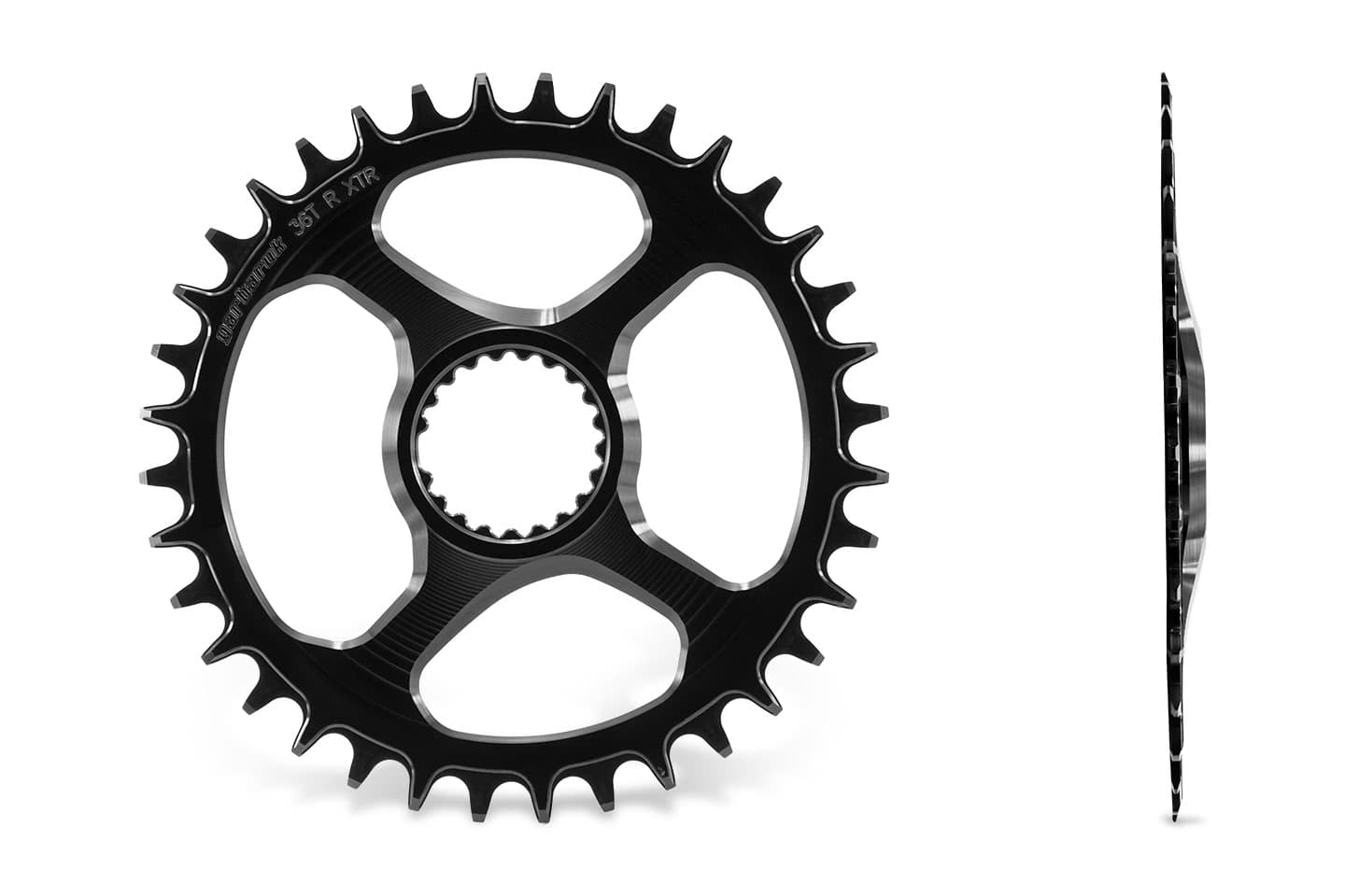 Shimano XTR M9100 pyöreä (MUKAUTETTU offset)