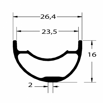 DUKE Lucky Star Ultra (Aluminium-29') - Fra 1339g